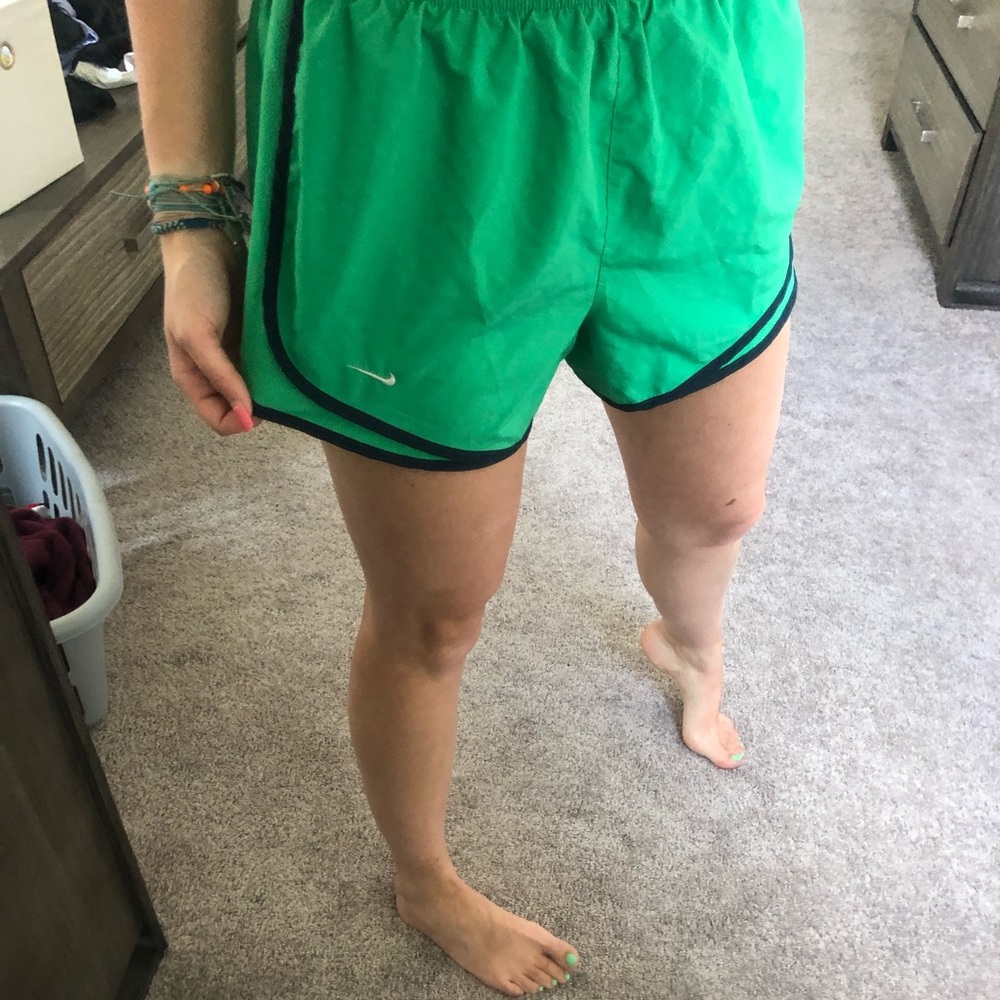 Nike Green Dri-Fit Shorts Medium